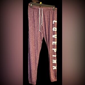 PINK Victoria's Secret Burgundy Sleepwear